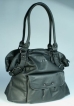 Кожаная сумка Сумка из искусственной кожи Felicita, цвет: черный 9D022B 2009 г инфо 5158r.